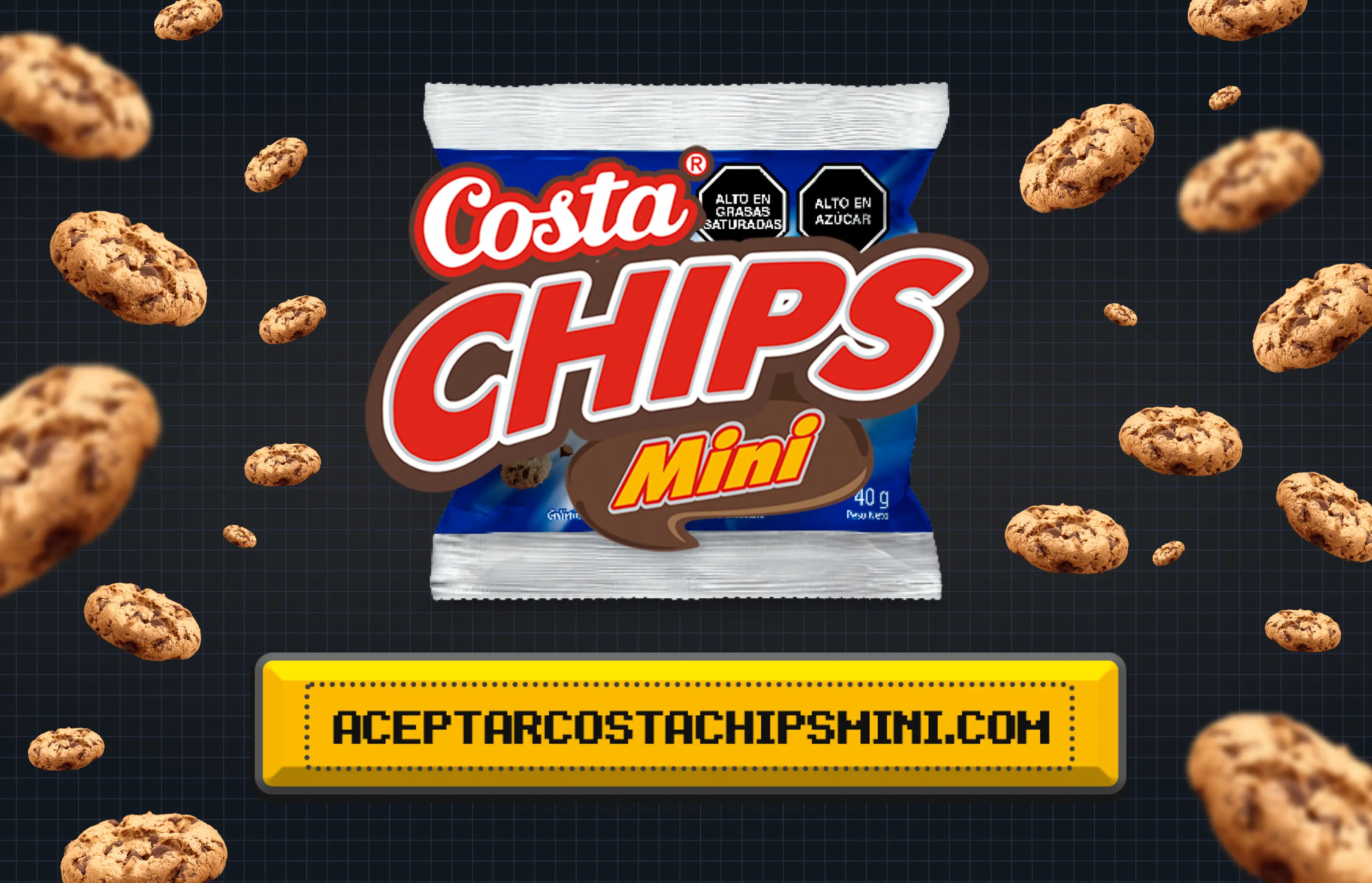 Costa — Aceptar cookies, campaña Costa Chips Mini