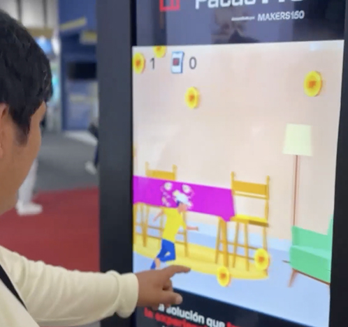 Pacasmayo — juego tótem interactivo